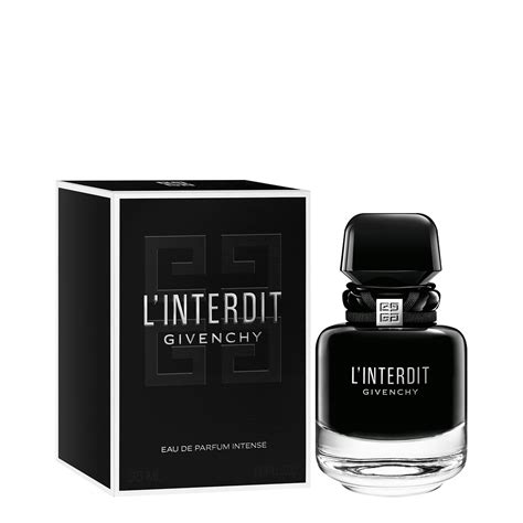 parfum givenchy l'interdit intense|interdit givenchy prezzo.